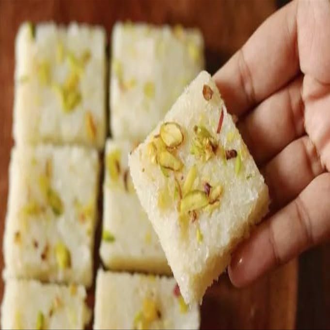 Festival Special Premium (Coconut Barfi 300g) Delicious Indian Traditional Sweets To Sweeten Up Your Celebration Best Gift For All Occasions Marriage,Diwali,Holi Sold By Kidzbuzz