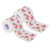 2 Roll Christmas Toilet Paper, Christmas Toilet Tissue Paper Rolls, Santa Merry Christmas Pattern Toilet Rolls Home Bath Toilet Roll Paper for Christmas Party Home Supplies (D) view 1