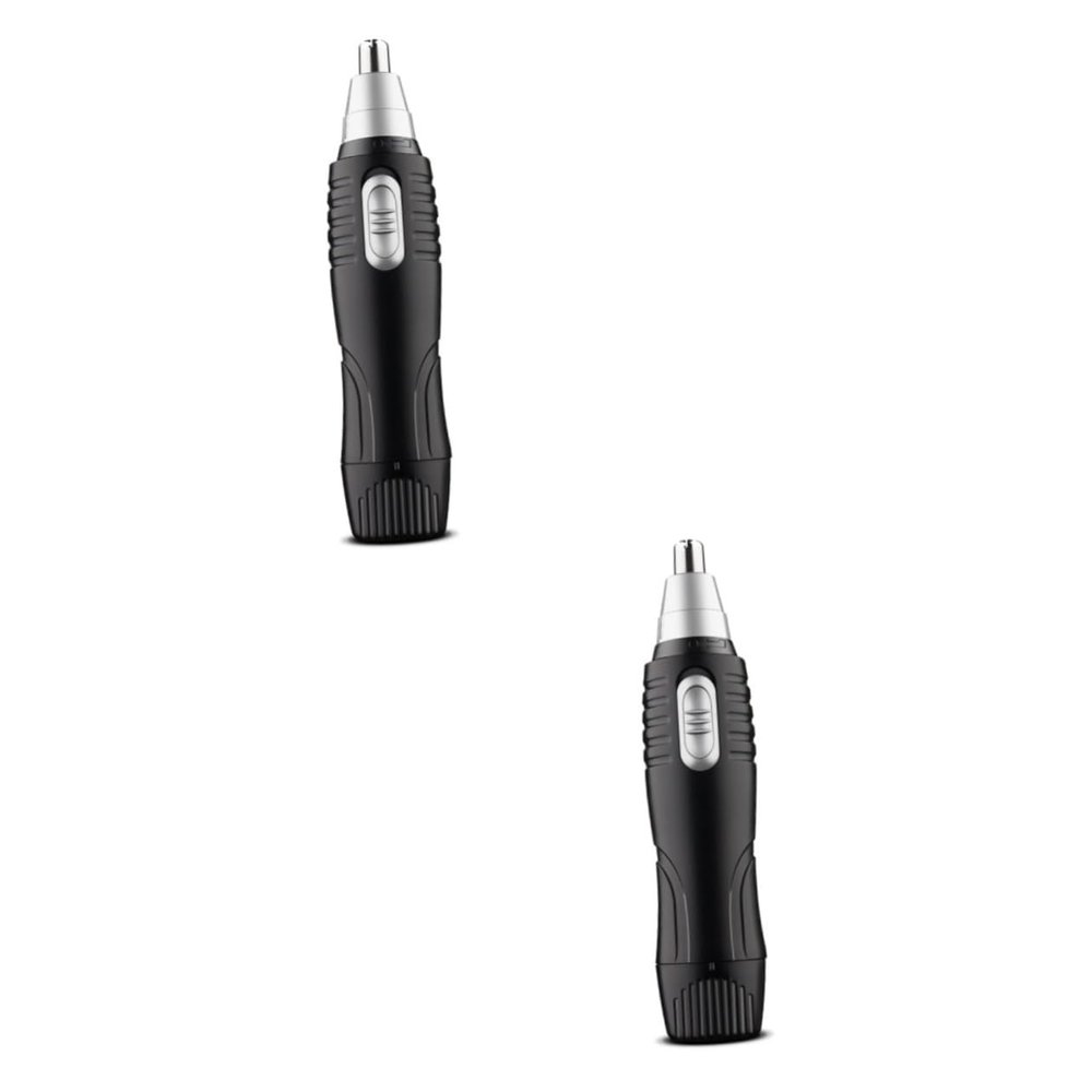 POPETPOP 2pcs Nose Hair Trimmer for Men Ergonomic Design and Beard Trimmer for Fast Hair Trimming for Daily Use