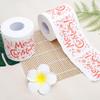 2Rolls Christmas Toilet Paper 2-Ply, Novelty Bath Toilet Roll, Funny Christmas Themed Tissue Napkin Trick Gift for Holiday (C) view 3