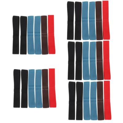 BESTonZON 30pcs Nylon Bands Food Box Straps Elastic Belt for Bento Lunchbox Easy to Store Fixing Straps Random Color