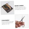 POPETPOP 3sets Beard Shaving Tool Beard Styling Scissors Grooming Kit for Caring Tool for Barber Accessories view 4