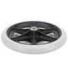 AiQima Wheel Replacement Parts,Rubber Wheels for Wheelchairs High Reliability Wheels for Wheelchairs Non-Slip Spare Wheels Disabled Vehicles view 1