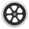 AiQima Wheel Replacement Parts,Rubber Wheels for Wheelchairs High Reliability Wheels for Wheelchairs Non-Slip Spare Wheels Disabled Vehicles view 2