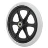 AiQima Wheel Replacement Parts,Rubber Wheels for Wheelchairs High Reliability Wheels for Wheelchairs Non-Slip Spare Wheels Disabled Vehicles view 4