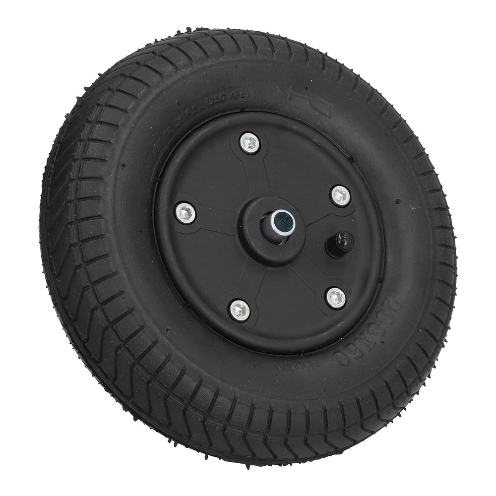 AiQima Wheel Replacement Parts,Wheelchair Front Wheel Nonslip Inflatable Wheelchairer Replacement Part 8In
