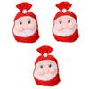 Mobestech 3pcs Large Christmas Backpack Bag for Elderly Pleuche Bag as Candy for Christmas Decorations and Giving view 1