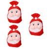 ABOOFAN 3pcs Large Christmas Backpack Bag Pleuche Bag for Elderly Jumbo Candy for Presents Christmas Large for Holiday Events view 1