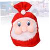 ABOOFAN 3pcs Large Christmas Backpack Bag Pleuche Bag for Elderly Jumbo Candy for Presents Christmas Large for Holiday Events view 3