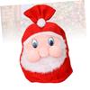 ABOOFAN 3pcs Large Christmas Backpack Bag Pleuche Bag for Elderly Jumbo Candy for Presents Christmas Large for Holiday Events view 4