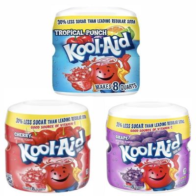 Kool-Aid Combo Pack 538g (Cherry +Tropical Punch+ Grape) U.S.A