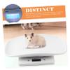 FRCOLOR Pet Scale Portable Digital Kitten Weighing Scale Led Display Electric Weighting Tool for Small Pets and Food view 2