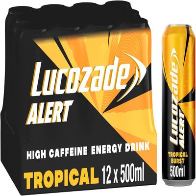 LUCOZADE ALERT TROPICAL BURST PM 1.00