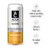 AQUA Carpatica Sparkling Flavours Mango & Peach 330ml x 24 - Natural Fruit Juice Infused Sparkling Water, No Added Sugar, Naturally Alkaline, Sweetened with Agave Syrup, Rich in Minerals view 3