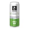 AQUA Carpatica Sparkling Flavours Lime & Mint 330ml x 24 - Natural Fruit Juice Infused Sparkling Water, No Added Sugar, Naturally Alkaline, Sweetened with Agave Syrup, Rich in Minerals view 2