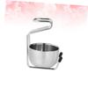 Beavorty Stainless Steel Beard Brush Holder Mens Shaving Brush Stand Beard Cleaning Stand Holder view 3