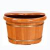 Bath stool Bamboo bath stool Foot Basin Tub Bucket, Massage, Spa, Sauna, Soak,Foot Bath Wooden Bucket Foot Spa Household Wash Basin Present