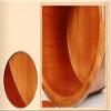 Bath stool Bamboo bath stool Foot Basin Tub Bucket, Massage, Spa, Sauna, Soak,Foot Bath Wooden Bucket Foot Spa Household Wash Basin Present view 4