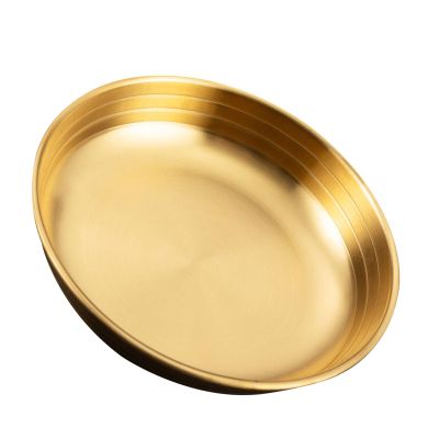BESTonZON Korean Kimchi Dish Flat Saucer Seasoning Dish Cold Appetizer Plates Food Sauce for Home Restaurant