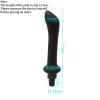 Rolamumu Massage Gun Attachments,Silicone Massage Gun Heads,Deep Tissue Percussion Trigger Point Massage Replacement Head, Plug and Play Comfort Tools (Color : C, Size : 12MM-13MM) view 2