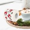 TOVINANNA 4 Rolls Christmas Toilet Paper Decorative Xmas Patterns Toilet Paper Bathroom Tissue Kitchen Napkin view 3