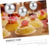 Abaodam 50pcs Cake Decoration Balls Dessert Topper Balls for Cakes for Decorations and Supplies view 3
