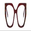 PARWANA Anti Glare Sturdy Reading Glasses Computer Readers Polygon Flat Light Mirror Blue Light Blocking Presbyopic Glasses (Color : Wine, Size : +350) view 2