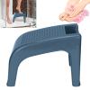 Pedicure Footrest, Shower Footrest Strong Load Capacity for Home for Bathroom (Dark Green) view 2