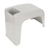 Pedicure Footrest, Shower Footrest Strong Load Capacity for Home for Bathroom (Beige) view 2