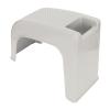Pedicure Footrest, Shower Footrest Strong Load Capacity for Home for Bathroom (Beige) view 4