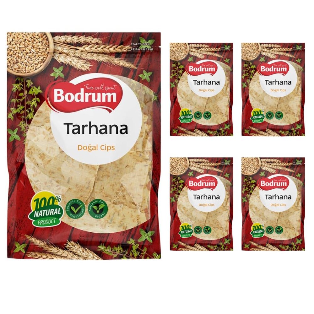 Bodrum Appetizer Cerezlik Tarhana Hot Soup 200 Gr x 5 Packs