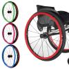 24in Non-Slip Wheelchair Push Rim Covers - Wear-Resistant Hand Push Covers for Rear Wheel - 1 Pair of Protective Accessory by Wheelchair Cover view 1