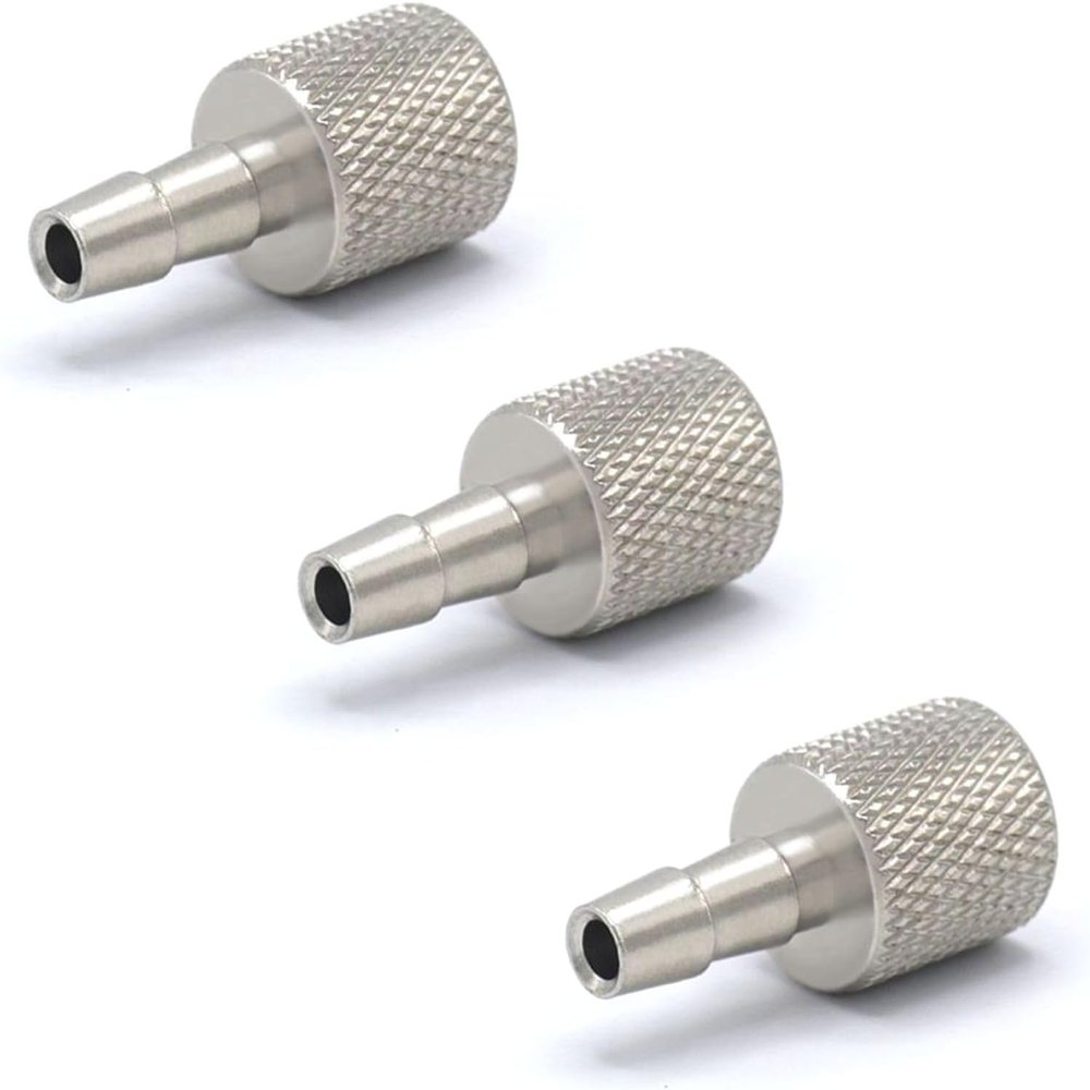 3PCS Metal NIBP Cuff Connector, BP31 Blood Pressure Monitor Cuff Connector, Air Hose Adapter