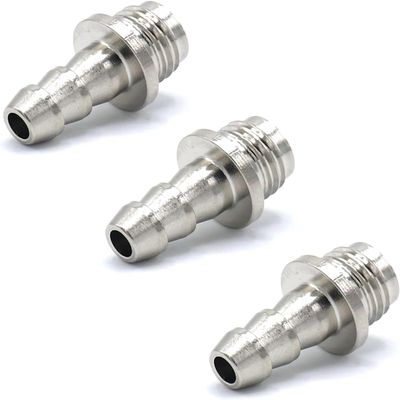 3PCS Metal BP08 NIBP Connector, Blood Pressure Monitor Adapter for Hose and Cuff, Replacement for 300664/5082-164/ CN-BP08/ PM08