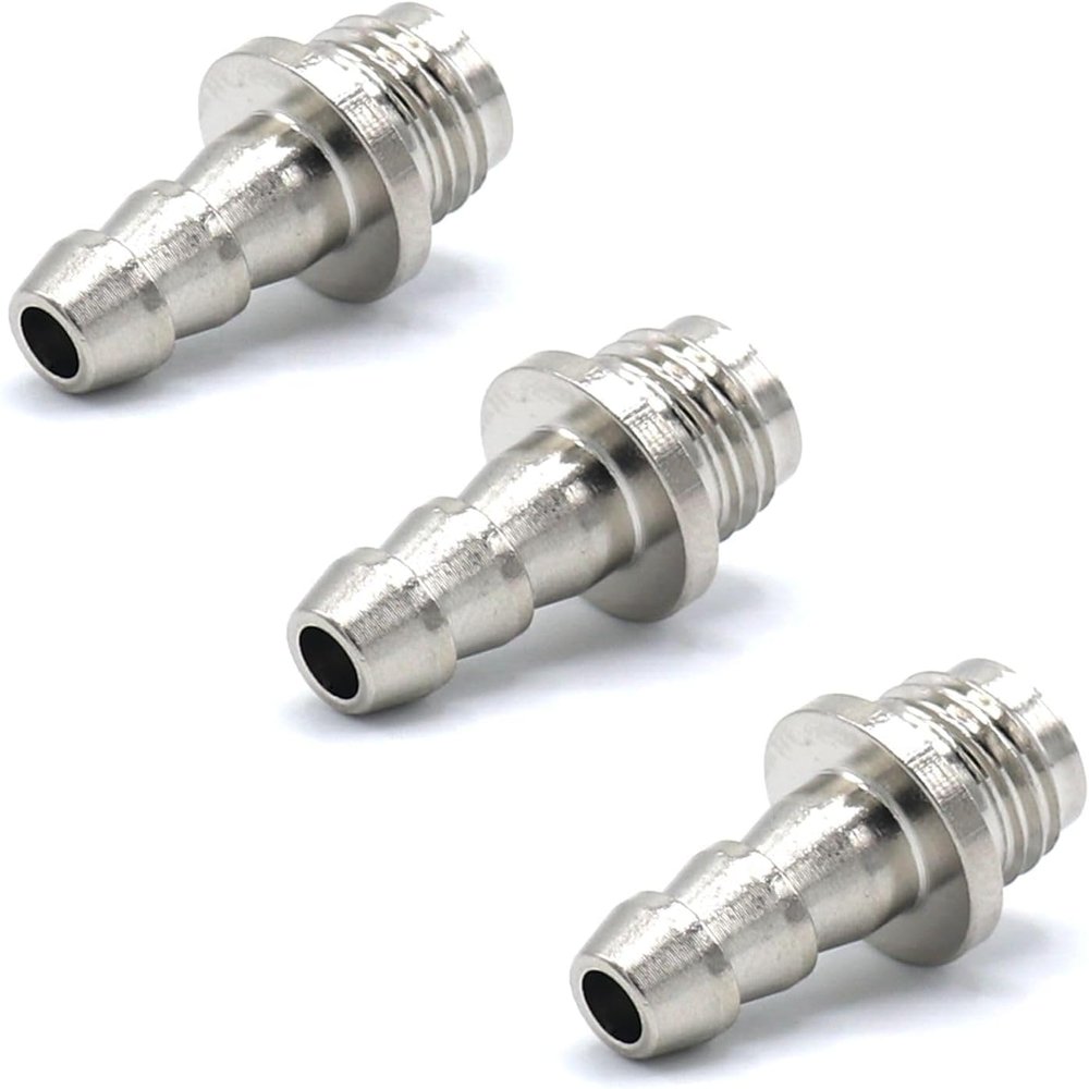 3PCS Metal BP08 NIBP Connector, Blood Pressure Monitor Adapter for Hose and Cuff, Replacement for 300664/5082-164/ CN-BP08/ PM08