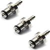 3PCS Metal BP21 NIBP Connectors Compatible with Pace Tech Blood Pressure Monitor, Adapter for Hose view 1