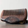 Seprendi Pocket Comb Sandalwood Super Narrow Dent Wood Combs Static Lice Beard Comb Hairstyle Sandalwood Comb view 2