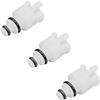 3PCS BP22 NIBP Connectors Compatible with GE/Datex Ohmeda Blood Pressure Monitor, Adapter for Hose view 1