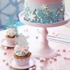 Rsstarxi 24 Pack Snowflake Oh Baby Cupcake Toppers Glitter Winter Frozen Oh Baby Shower Cupcake Picks for Snowflake Theme Baby Shower Birthday Party Cake Decorations Blue view 4