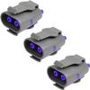 3PCS BP25 NIBP Connectors Compatible with GE 330073, Blood Pressure Monitor Connector, Air Hose Adapter view 1