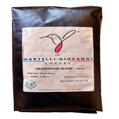 Martelli Giovanni Coffee Beans (Grind House Blend) WHOLE BEANS 1Kg