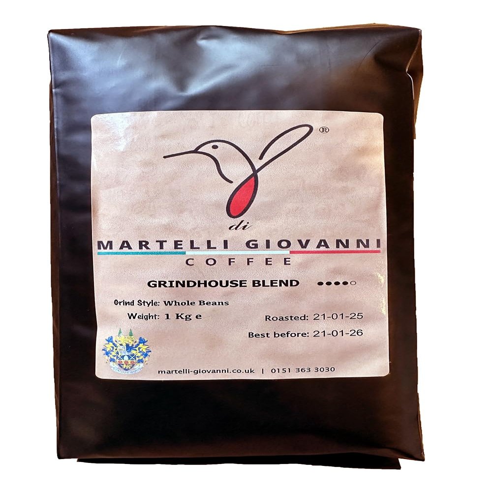 Martelli Giovanni Coffee Beans (Grind House Blend) WHOLE BEANS 1Kg