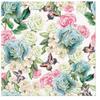 20 Napkins Flowers Spring Flowers in Bright Colours as Table Decoration Paper Napkins with Motif Also for Decoupage and Decoupage 33 x 33 cm view 1