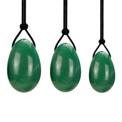 4PCS Jade Egg Mix Yoni Egg Set Natural Jade Eggs Women Kegel Exerciser Yoni Wand Jade Massager Muscles Ball