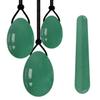 Yoni Egg Set Jade Eggs Natural Rose Quartz Yoni Wand Women Kegel Exerciser Muscle Yoni Eggs view 3
