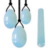 Yoni Egg Set Jade Eggs Natural Rose Quartz Yoni Wand Women Kegel Exerciser Muscle Yoni Eggs view 4