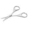 Nose Hair Scissors with Round Tip, Premium Nose Hair Scissors, Stainless Steel Nose Hair Scissors with Rounded Tip, for Eyebrows, Nose, Mustache, Beard (MJ-WB010) view 2