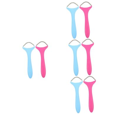 POPETPOP 8pcs Portable Facial Epilator for Women Threading Hair Removal Tool for Eyebrows and Upper Lip Easy to Use at Home