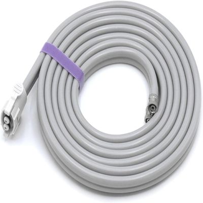 8.2FT NIBP Adapter Hose Compatible with Welch Allyn, Dual Blood Pressure Tube with 10094 Connector and BP09 Connectors for BP Monitor and Cuff AD-41-090