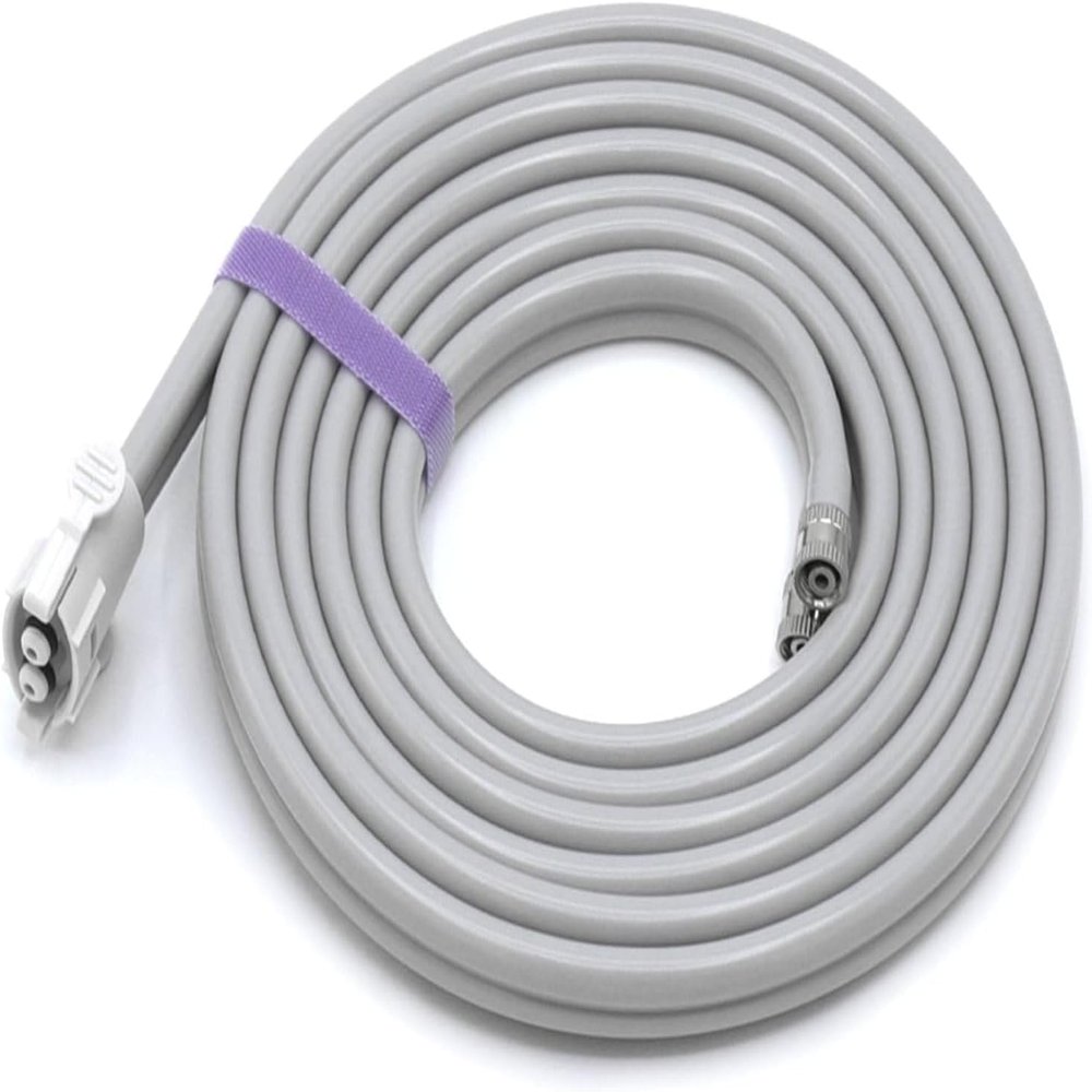 8.2FT NIBP Adapter Hose Compatible with Welch Allyn, Dual Blood Pressure Tube with 10094 Connector and BP09 Connectors for BP Monitor and Cuff AD-41-090